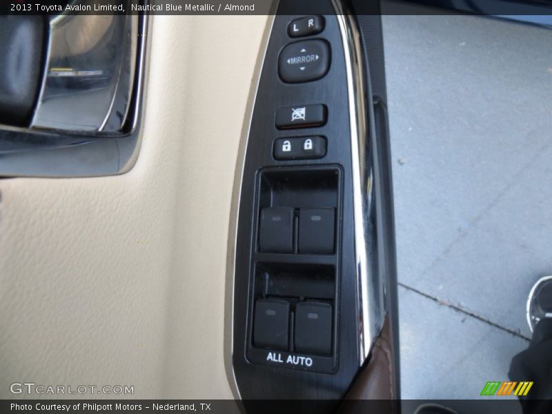 Nautical Blue Metallic / Almond 2013 Toyota Avalon Limited