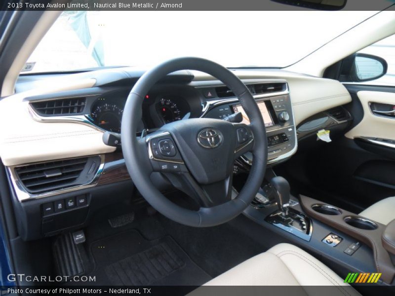 Nautical Blue Metallic / Almond 2013 Toyota Avalon Limited