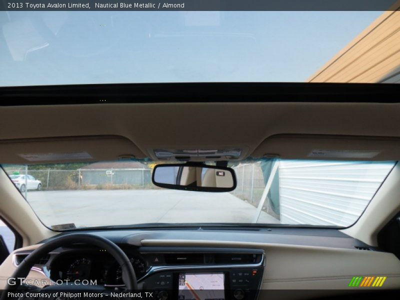 Nautical Blue Metallic / Almond 2013 Toyota Avalon Limited