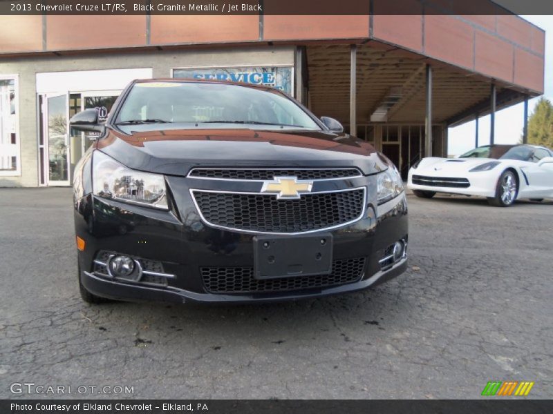 Black Granite Metallic / Jet Black 2013 Chevrolet Cruze LT/RS