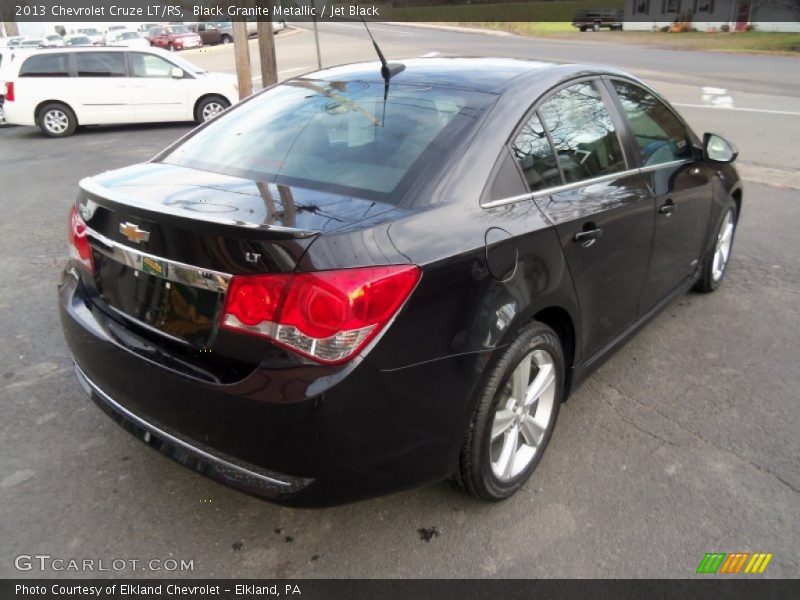 Black Granite Metallic / Jet Black 2013 Chevrolet Cruze LT/RS