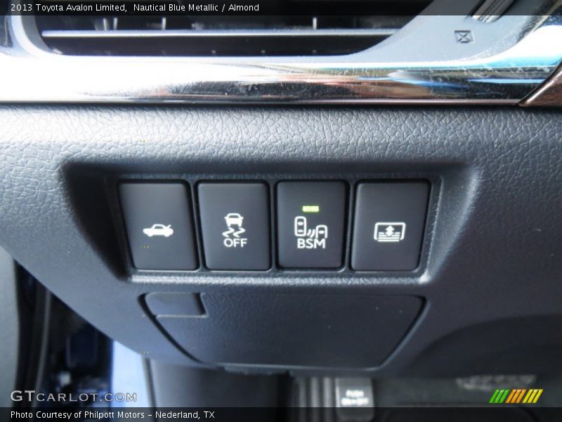 Nautical Blue Metallic / Almond 2013 Toyota Avalon Limited