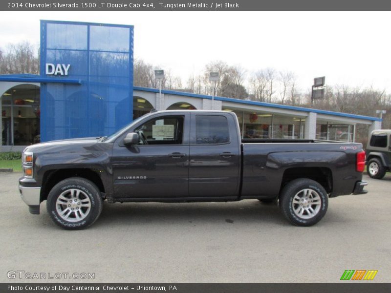 Tungsten Metallic / Jet Black 2014 Chevrolet Silverado 1500 LT Double Cab 4x4