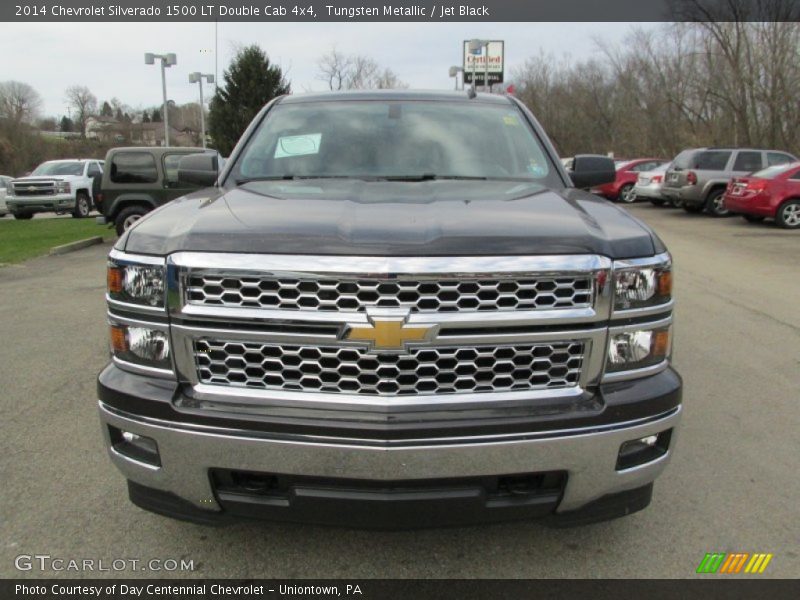 Tungsten Metallic / Jet Black 2014 Chevrolet Silverado 1500 LT Double Cab 4x4