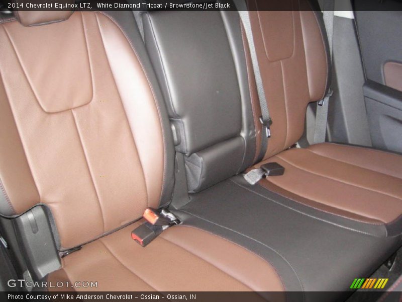 White Diamond Tricoat / Brownstone/Jet Black 2014 Chevrolet Equinox LTZ