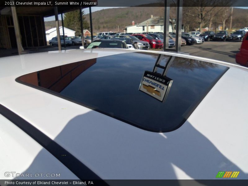 Summit White / Neutral 2013 Chevrolet Impala LT