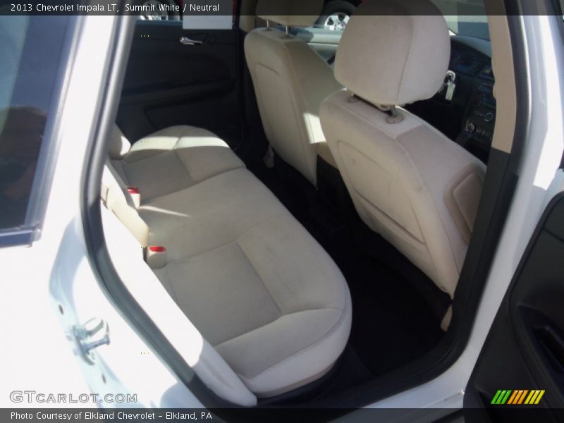 Summit White / Neutral 2013 Chevrolet Impala LT