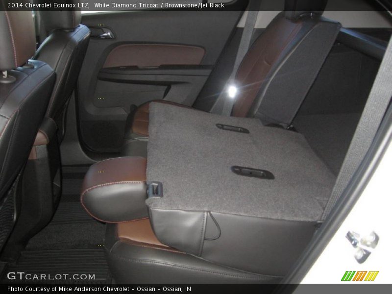 White Diamond Tricoat / Brownstone/Jet Black 2014 Chevrolet Equinox LTZ