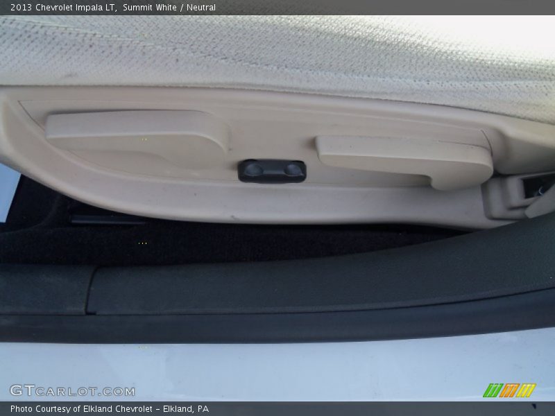 Summit White / Neutral 2013 Chevrolet Impala LT