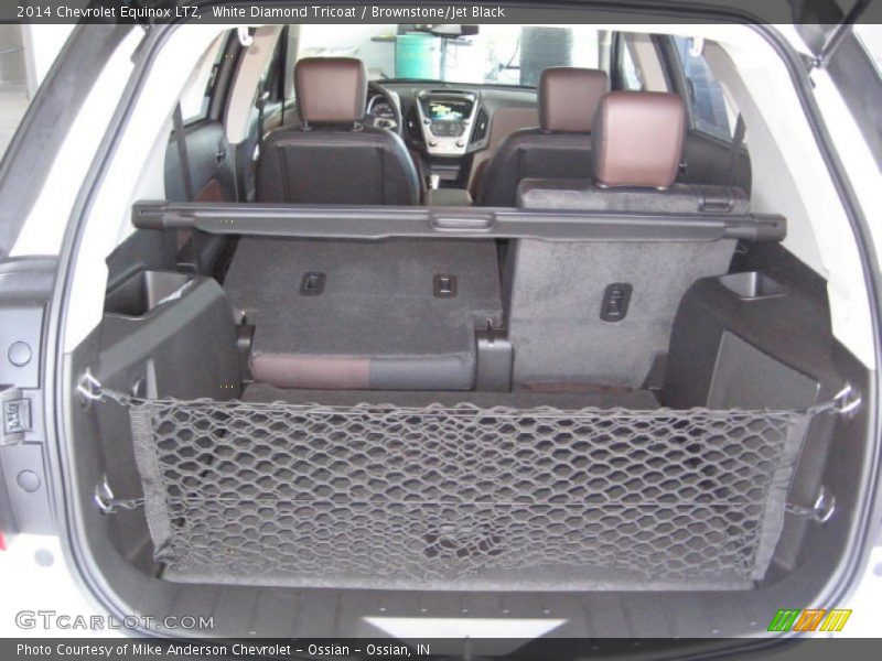 White Diamond Tricoat / Brownstone/Jet Black 2014 Chevrolet Equinox LTZ