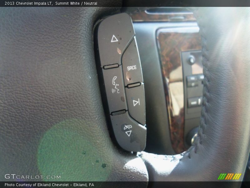 Summit White / Neutral 2013 Chevrolet Impala LT