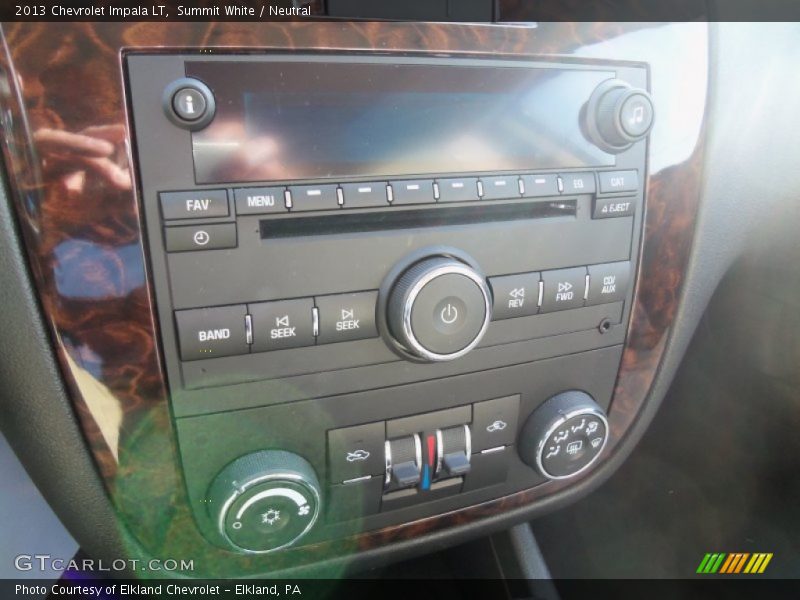 Summit White / Neutral 2013 Chevrolet Impala LT