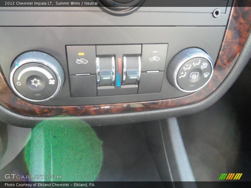 Summit White / Neutral 2013 Chevrolet Impala LT