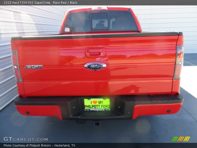 Race Red / Black 2013 Ford F150 FX2 SuperCrew