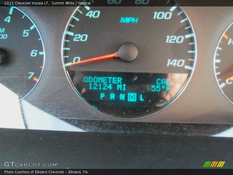Summit White / Neutral 2013 Chevrolet Impala LT