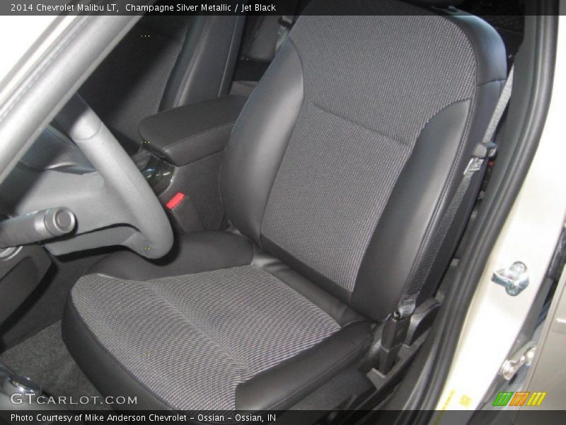 Champagne Silver Metallic / Jet Black 2014 Chevrolet Malibu LT