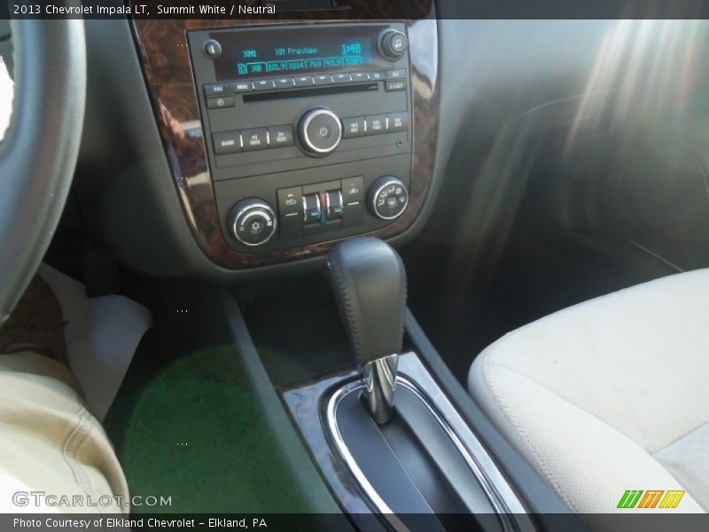Summit White / Neutral 2013 Chevrolet Impala LT