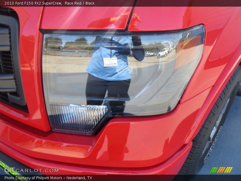 Race Red / Black 2013 Ford F150 FX2 SuperCrew