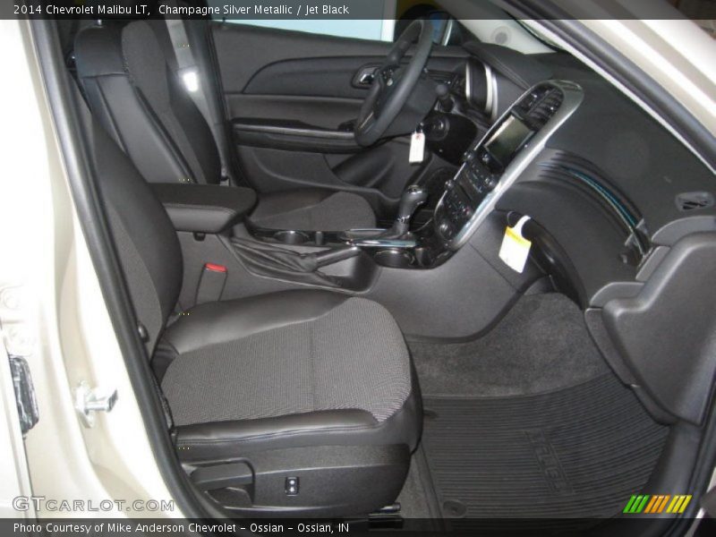 Champagne Silver Metallic / Jet Black 2014 Chevrolet Malibu LT