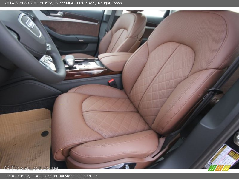 Front Seat of 2014 A8 3.0T quattro