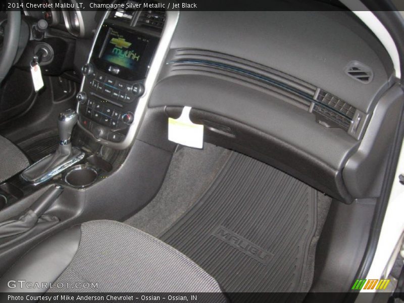 Champagne Silver Metallic / Jet Black 2014 Chevrolet Malibu LT