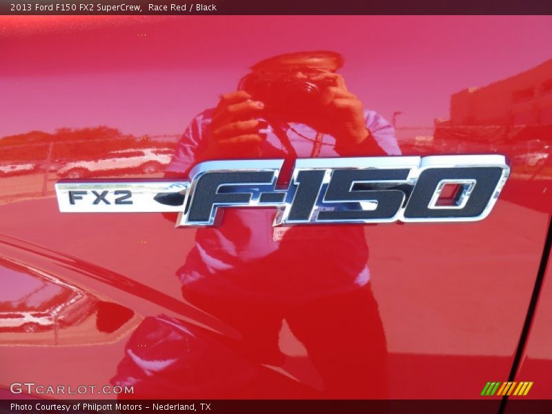 Race Red / Black 2013 Ford F150 FX2 SuperCrew