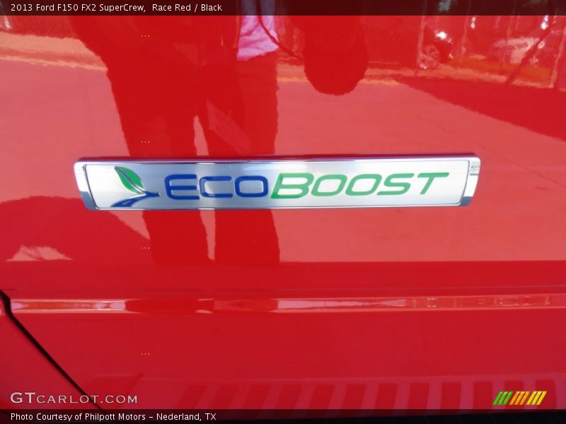 Race Red / Black 2013 Ford F150 FX2 SuperCrew
