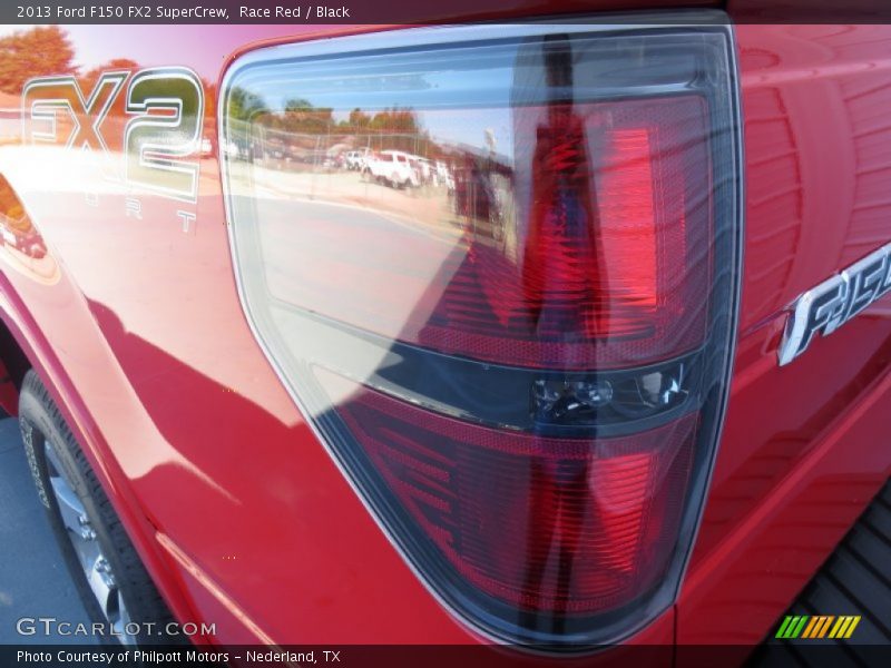 Race Red / Black 2013 Ford F150 FX2 SuperCrew
