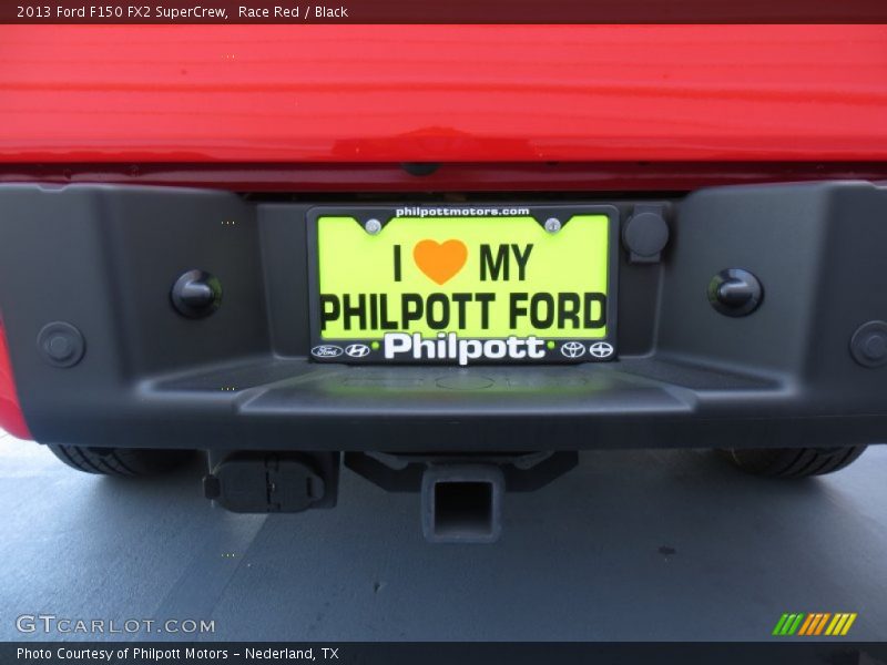 Race Red / Black 2013 Ford F150 FX2 SuperCrew