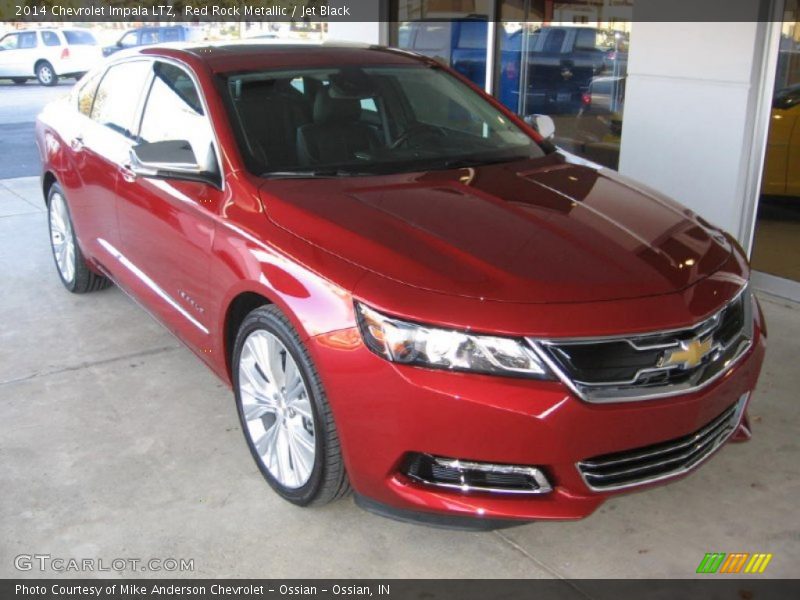 Red Rock Metallic / Jet Black 2014 Chevrolet Impala LTZ