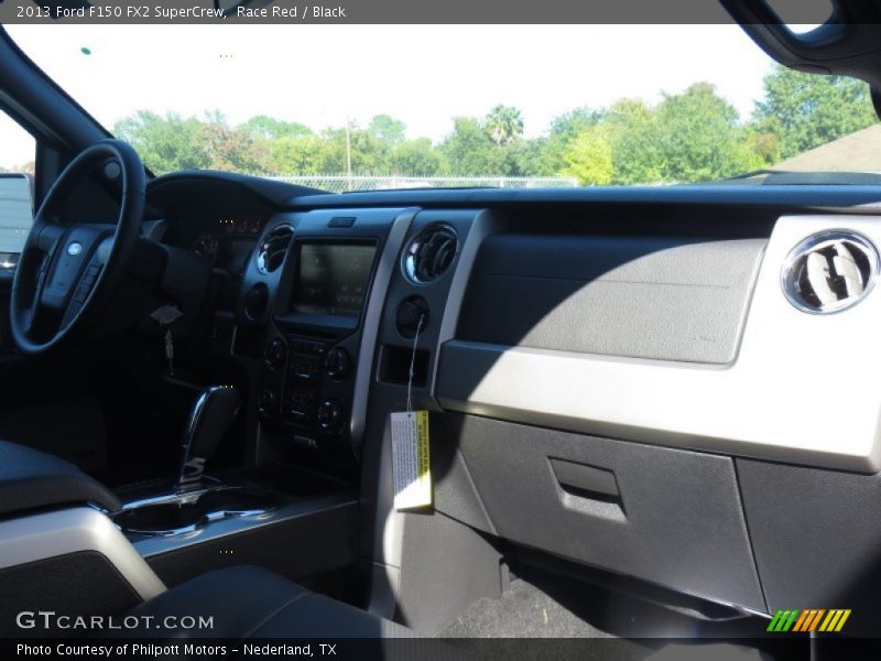 Race Red / Black 2013 Ford F150 FX2 SuperCrew