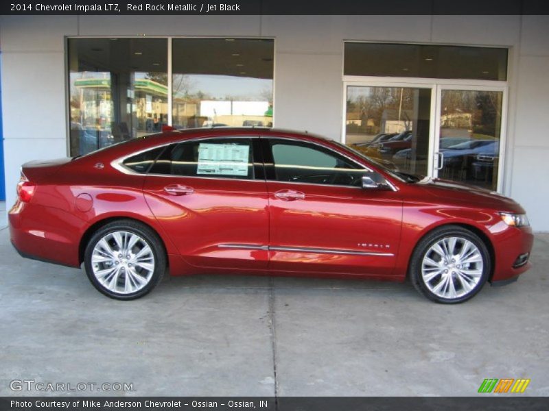 Red Rock Metallic / Jet Black 2014 Chevrolet Impala LTZ