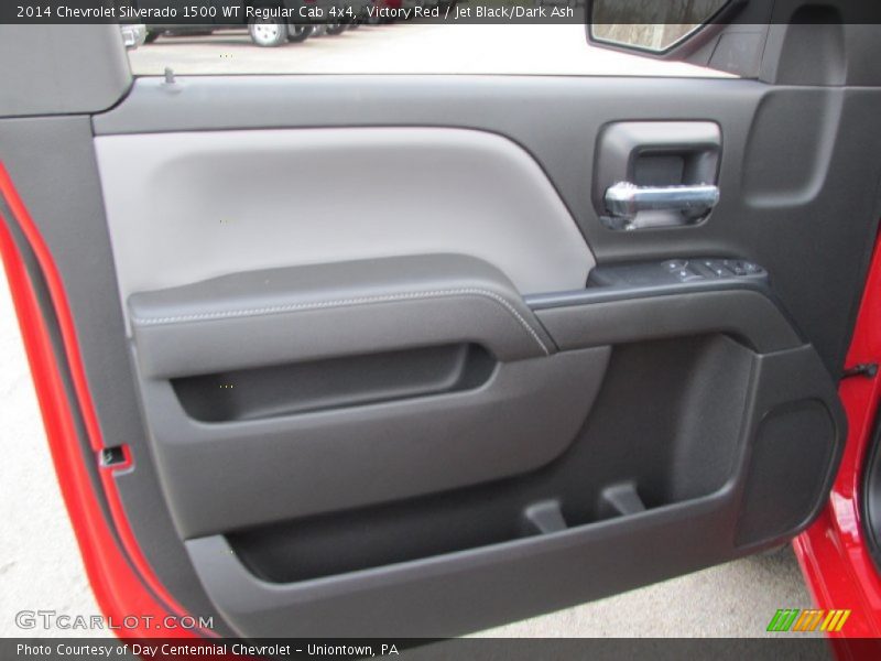 Victory Red / Jet Black/Dark Ash 2014 Chevrolet Silverado 1500 WT Regular Cab 4x4