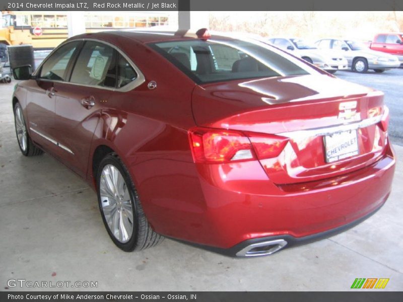 Red Rock Metallic / Jet Black 2014 Chevrolet Impala LTZ