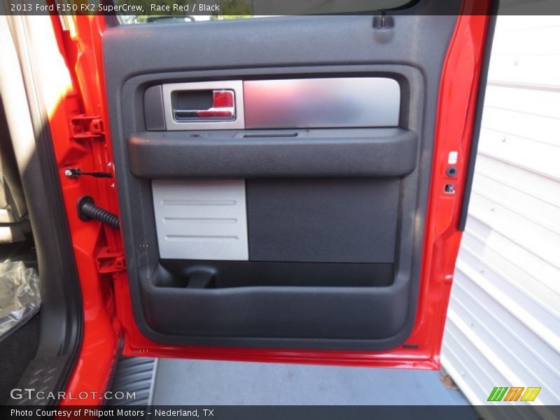 Race Red / Black 2013 Ford F150 FX2 SuperCrew