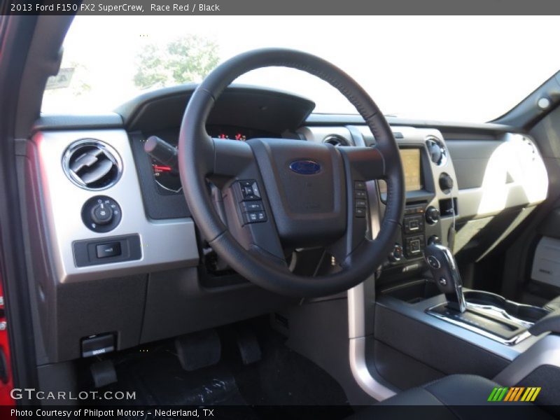 Race Red / Black 2013 Ford F150 FX2 SuperCrew