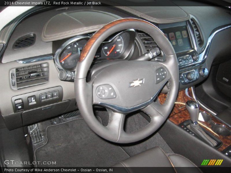 Red Rock Metallic / Jet Black 2014 Chevrolet Impala LTZ