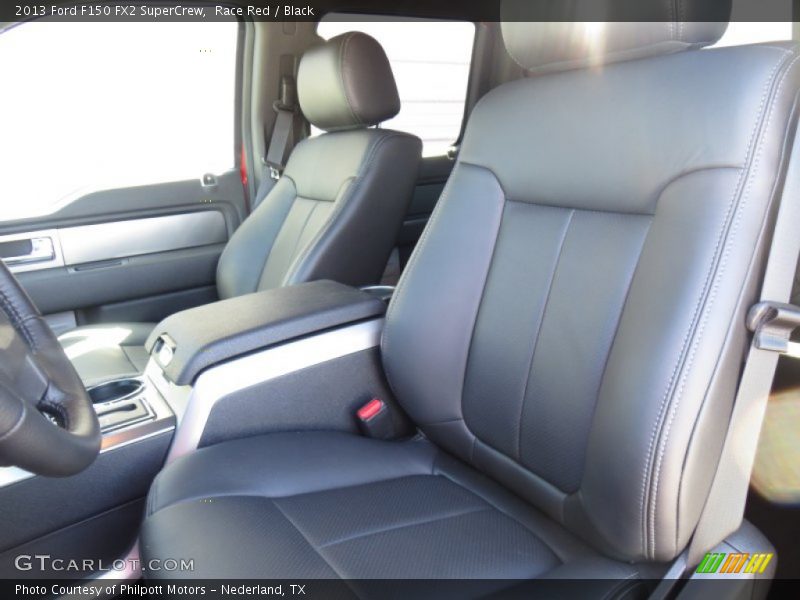 Race Red / Black 2013 Ford F150 FX2 SuperCrew