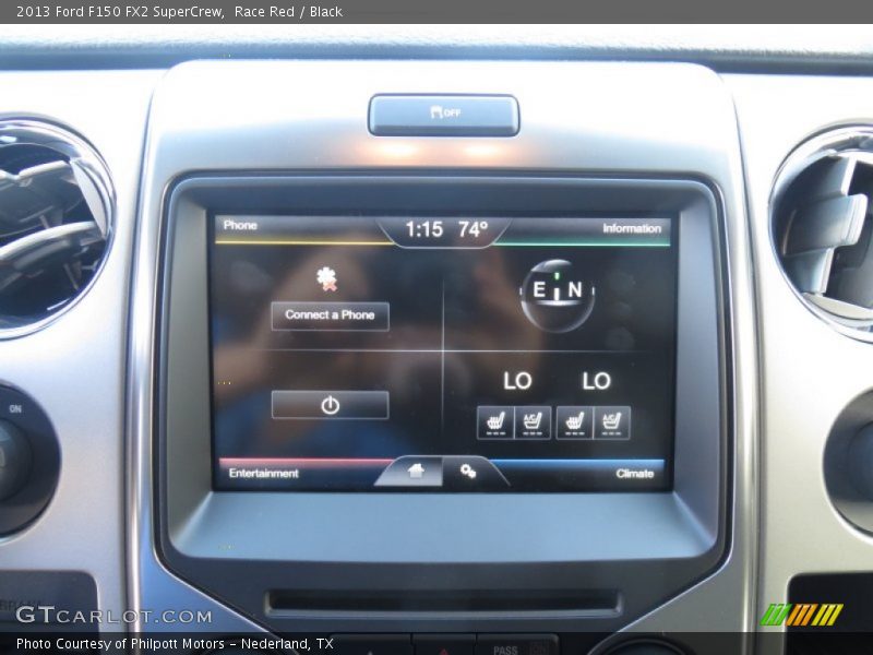 Race Red / Black 2013 Ford F150 FX2 SuperCrew