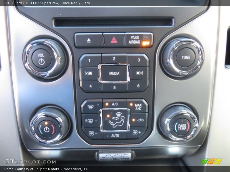 Race Red / Black 2013 Ford F150 FX2 SuperCrew