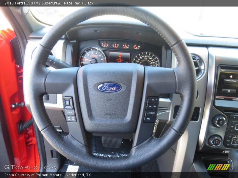 Race Red / Black 2013 Ford F150 FX2 SuperCrew