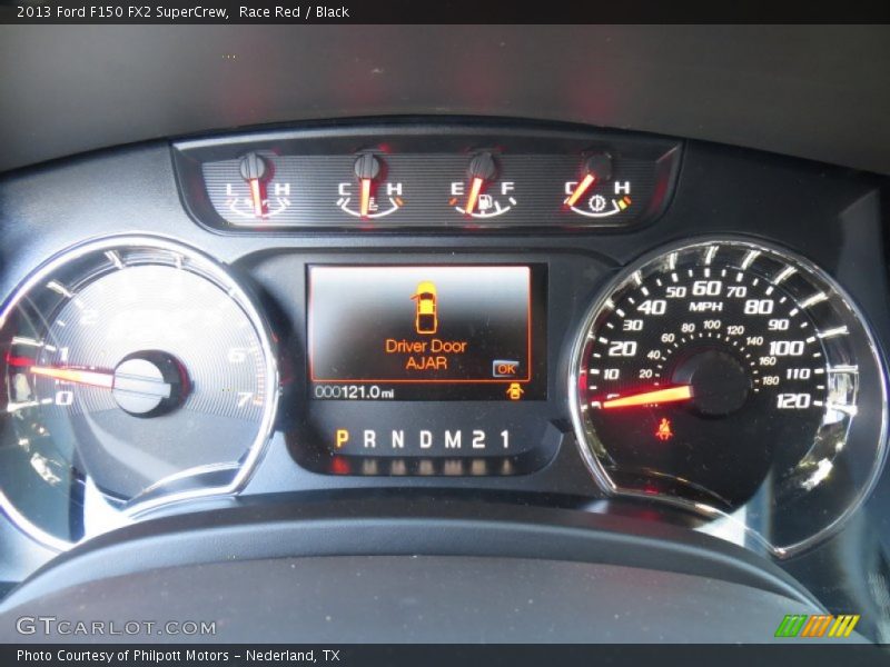 Race Red / Black 2013 Ford F150 FX2 SuperCrew