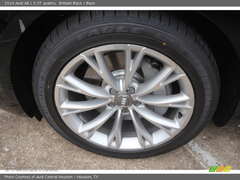 Brilliant Black / Black 2014 Audi A8 L 3.0T quattro