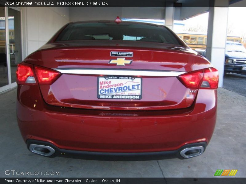 Red Rock Metallic / Jet Black 2014 Chevrolet Impala LTZ