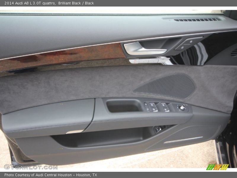 Brilliant Black / Black 2014 Audi A8 L 3.0T quattro