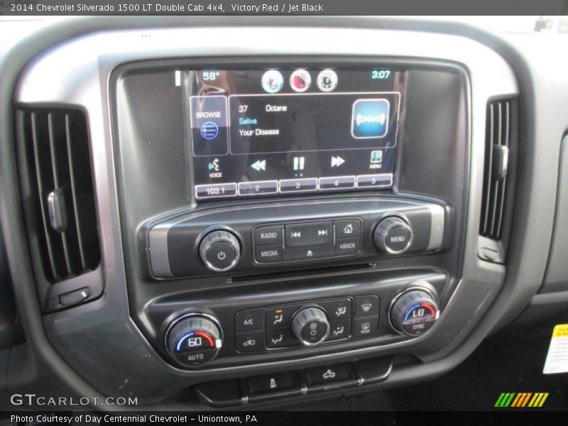 Victory Red / Jet Black 2014 Chevrolet Silverado 1500 LT Double Cab 4x4