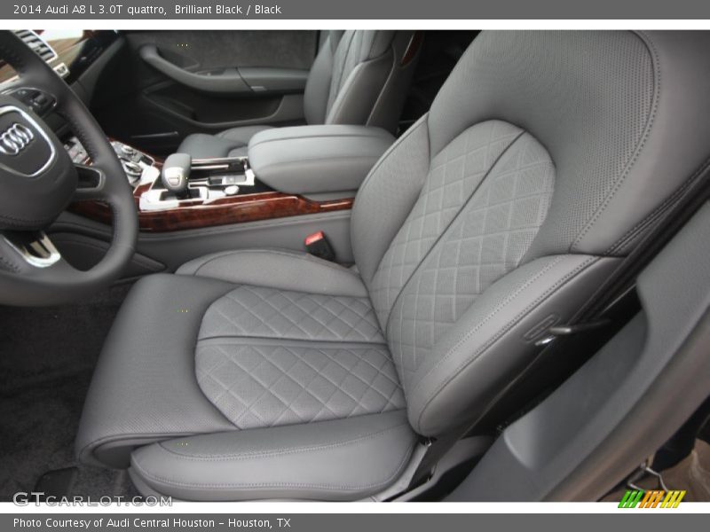 Brilliant Black / Black 2014 Audi A8 L 3.0T quattro