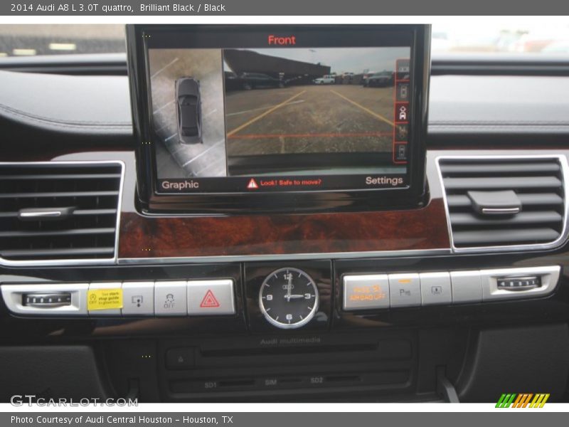 Brilliant Black / Black 2014 Audi A8 L 3.0T quattro