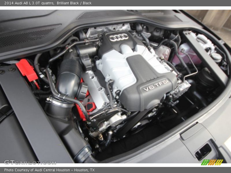Brilliant Black / Black 2014 Audi A8 L 3.0T quattro