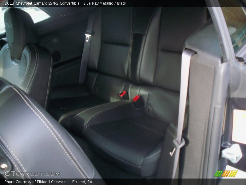 Blue Ray Metallic / Black 2013 Chevrolet Camaro SS/RS Convertible